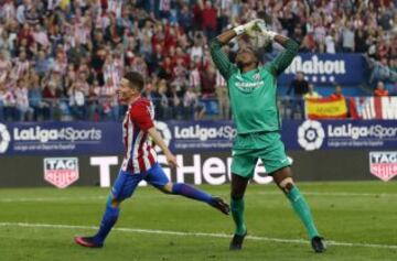 Gameiro celebra el 3-1.