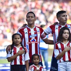 Carlos Bacca, la figura de Junior: Doblete y cerca del récord de Cano