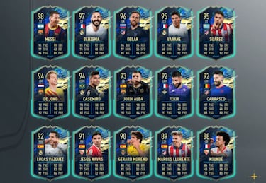 FIFA 21: desvelado el Equipo de la Temporada de LaLiga con Messi, Fekir y más