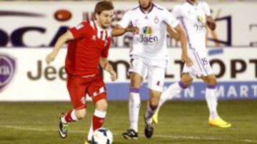 Marko Marin, durante el encuentro disputado en Ja&eacute;n.