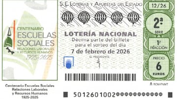 Lotería Nacional: comprobar los resultados del sorteo de hoy, sábado 7 de febrero