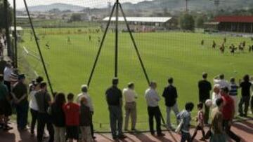 <b>DE OBRAS . </b>El edificio que linda con el campo de entrenamiento del primer equipo será renovado.
