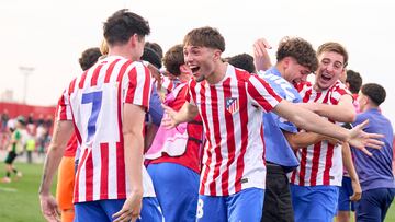 25/02/26 FUTBOL BASE CANERA
ATLETICO DE MADRID Y EL MACCABI HAIFA
PARTIDO YOUTH LEAGUE CHAMPIONS LEAGUE JUVENIL
ALEGRIA