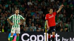 Real Betis 1 - 1 Osasuna: resumen, goles y resultado