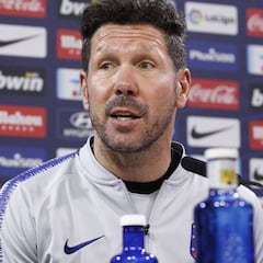 Simeone: "¿Vitolo? Últimamente se le ve más comprometido para mejorar en los entrenamientos"