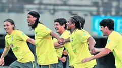 Ronaldinho-Pato, ataque olímpico de Brasil en Pekín