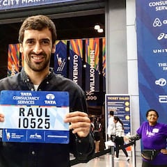 Maratón de Nueva York: Raúl ya tiene su dorsal para la carrera