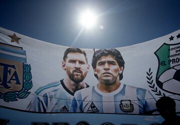Lionel Messi finally emulated Argentina icon Diego Maradona by winning the World Cup.