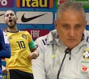 La curiosa comparación de Tite que involucra a Neymar con Hazard