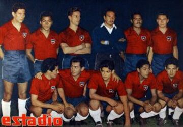 Checoslovaquia, 1956: Fue el último partido de la Roja ese año. Chile venció a los europeos por 3-0 en Santiago. 