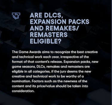 Does a DLC have the right to be a GOTY? The Game Awards should go the other way