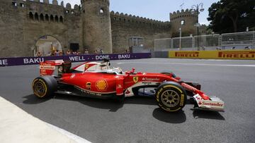 Vettel echó la culpa del enfriamiento de sus neumáticos a la lentitud de Alonso.