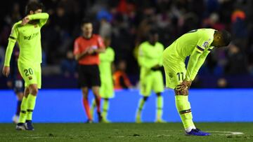 Murillo, durante el partido contra el Levante.