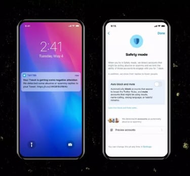 Twitter trabaja en su nuevo modo seguro