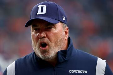 Mike McCarthy during the Cowboys' 17-7 defeat to the Denver Broncos.