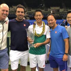 Nishikori y Mertens, ganadores del Open de Hawaii