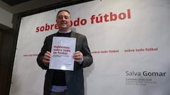 Gomar presenta sus 164 medidas para hablar “sobre todo de fútbol”