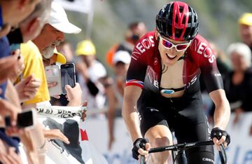 El ganador del Tour 2018 cedió en el último kilómetro y perdió segundos contra Julian Alaphilippe.