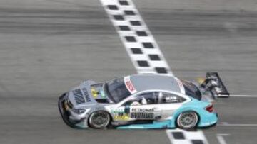 Juncadella, con su Mercedes en el DTM.