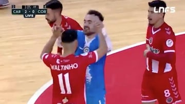 Hacer un hat-trick es muy difícil, pero no para el portero del Cartagena... ¡Chemi Pichichi!