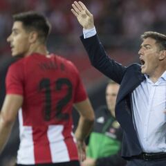 Berizzo, de Remiro: "Los intereses del club están por encima"