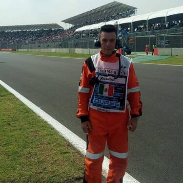 El marshal del GP de México que ayudó a Hamilton en 2017