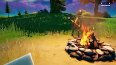 Fortnite: utiliza una fogata