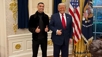 Trump breaks the internet with AI-generated soccer video with Cristiano Ronaldo in the White House