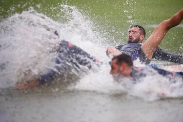 Al Levante no le para ni la 'gota fría' de cara al Bernabéu