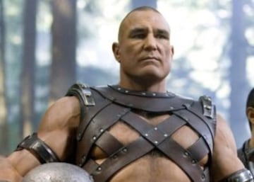 Tampoco podía faltar el actor-fútbolista por antonomasia. Aquí, Vinnie Jones interpretando a Juggernaut en X-Men. Un papel que le iba como anillo al dedo conociendo su pasado futbolístico.