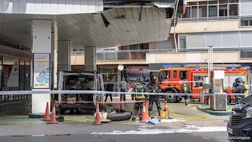 Imagen de la gasolinera, tras la explosi&oacute;n
 
 AYUNTAMIENTO DE CARTAGENA
 14/07/2020 