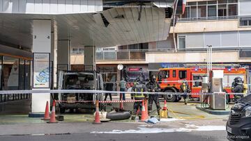 Imagen de la gasolinera, tras la explosi&oacute;n
 
 AYUNTAMIENTO DE CARTAGENA
 14/07/2020 