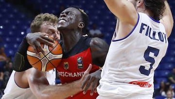 Dennis Schröder y Nico Melli.