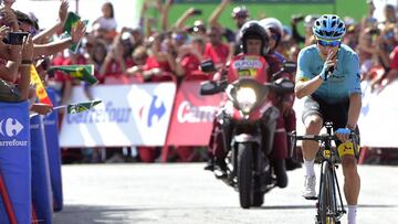 Miguel &Aacute;ngel L&oacute;pez conquist&oacute; en Sierra Nevada su segunda victoria en la Vuelta a Espa&ntilde;a 2017.