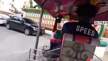 IShowSpeed’s tuk-tuk crash in Thailand breaks the Internet
