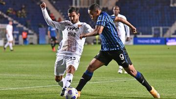 Luis Fernando Muriel y Duván Zapata, fueron figuras en la victoria de Atalanta ante Benevento con un gol y una asistencia para el 2-0 en casa