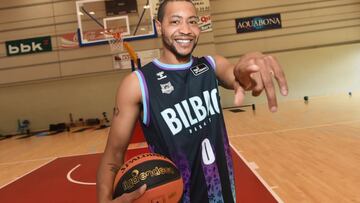 Goudelock, con el Bilbao Basket