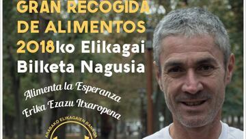 Martin Fiz liderará una gran recogida de alimentos