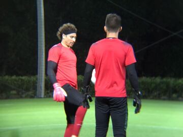 El entrenamiento del 'Tri' olímpico en Tokio