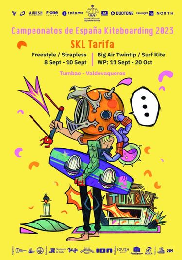 Todo preparado para el Campeonatos de España de Kiteboarding 2023