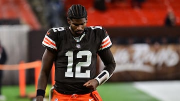 The Cleveland Browns are struggling at quarterback and Sanders took his first NFL snaps against the Ravens last weekend.