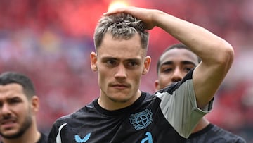 Florian Wirtz, jugador del Bayer Leverkusen.