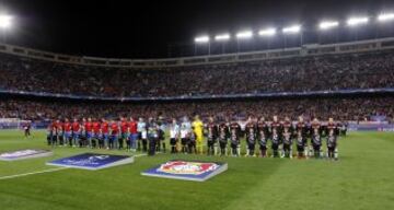 Atletico Madrid versus Bayer Leverkusen