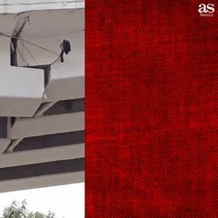 Reportan daños en puente de Bosque Real - Magnocentro, en Huixquilucan, tras sismo