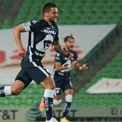 Pumas vence a Santos Laguna en la jornada 9 del Guardianes 2020
