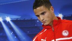 Ibrahim Afellay, mediocentro del Olympiakos.