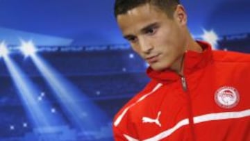 Ibrahim Afellay, mediocentro del Olympiakos.