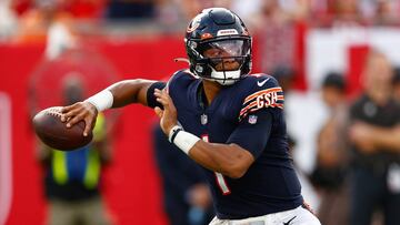 After Chicago Bears quarterback Justin Fields was ruled out for the Thanksgiving game against the Detroit Lions, he is now reported to be suffering from cracked ribs.