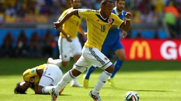 Partidazo de Zúñiga ante Grecia. Uno de los grandes recuerdos del lateral es el Mundial 2014