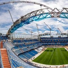 Nuevas imágenes oficiales del avance de las obras del Bernabéu